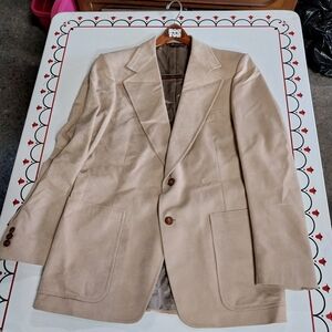 Vintage Phoenix Tan Suede Blazer